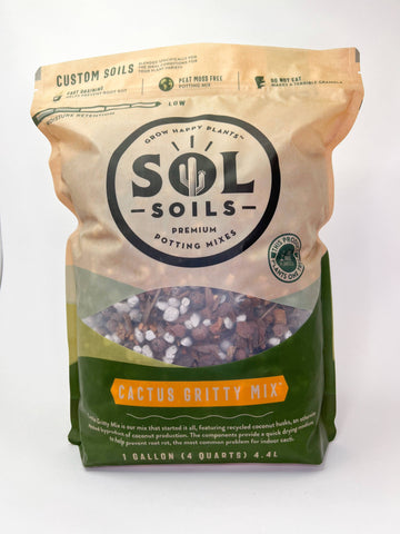 Cactus Gritty Mix Soil | 1 Gallon