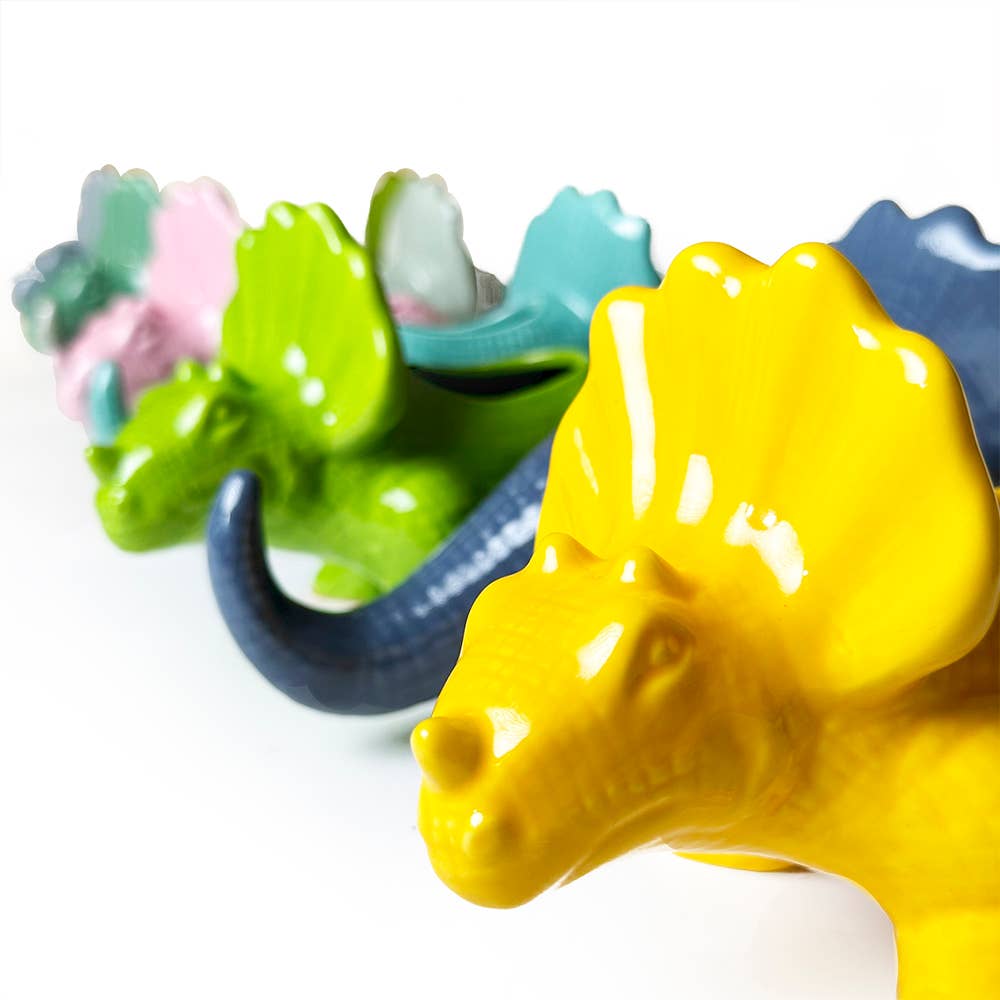 dinosaur succulent Dinosaur Succulent Planters