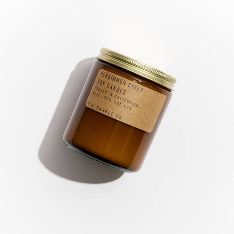 *LIMITED* Persimmon Cider - 7.2 oz Standard Soy Candle: 7.2 oz.