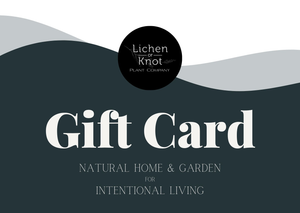 Lichen or Knot Gift Card