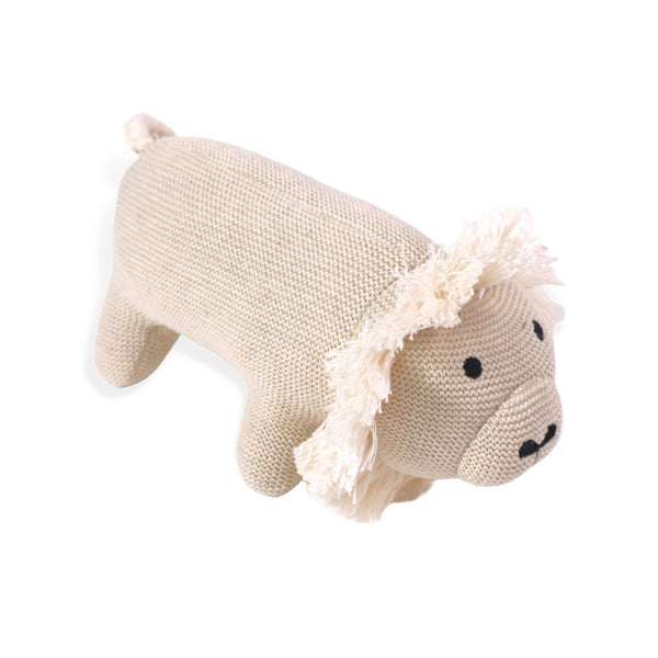 Lion Knit Stuffed Animal Toy (Organic Cotton)