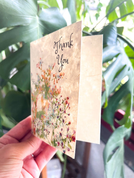 Plantable All-Occasion Card - Japanese Woodblock - J13