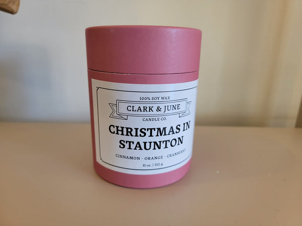 Christmas in Staunton Candle