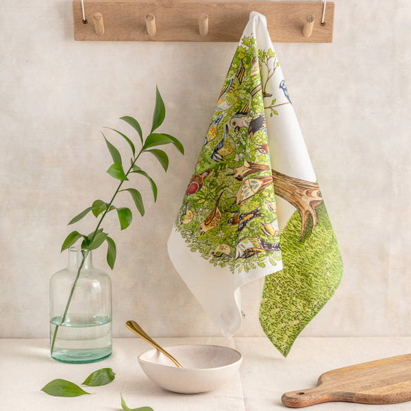 Dawn Chorus Tea Towel