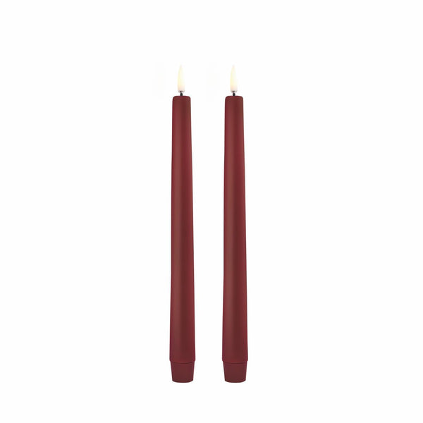 LED Taper Candles - 25 cm