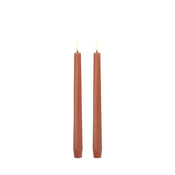LED Taper Candles - 25 cm