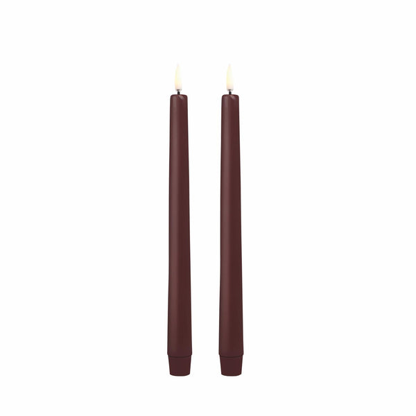 LED Taper Candles - 25 cm