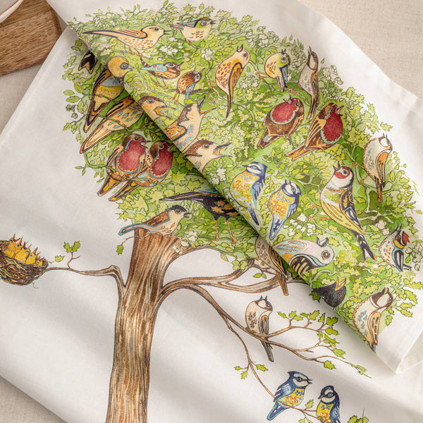 Dawn Chorus Tea Towel