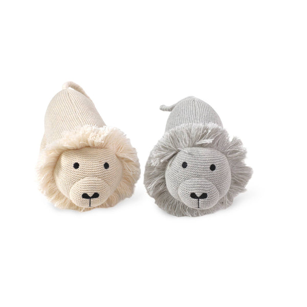 Lion Knit Stuffed Animal Toy (Organic Cotton)