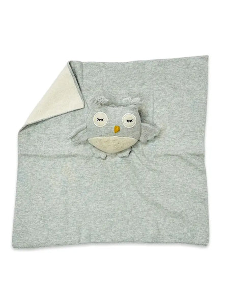 Owl - Organic Baby Lovey Security Blanket