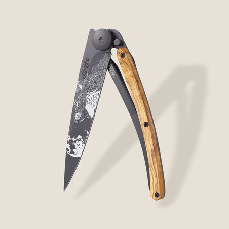 37g Knife Olive wood / Howling