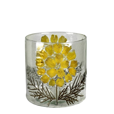 Enamel Hurricane - Yellow Daisy