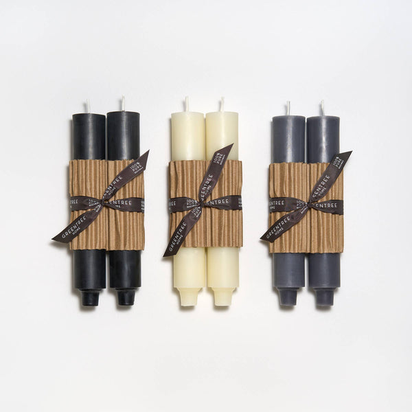 9" Column Taper Handmade Beeswax Candles