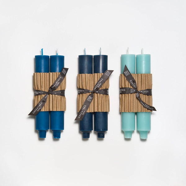 9" Column Taper Handmade Beeswax Candles