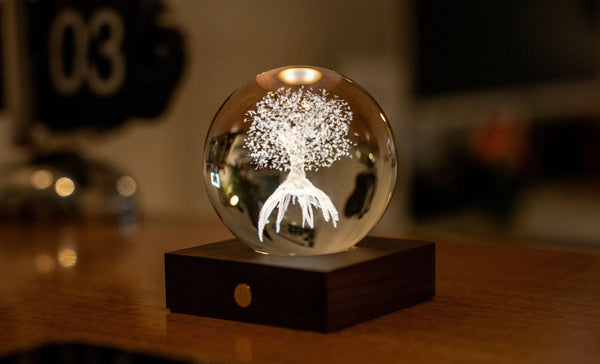 Amber Crystal Light 3D