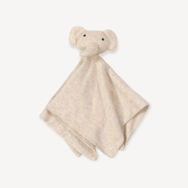 Elephant - Organic Baby Lovey Security Blanket Cuddle Cloth