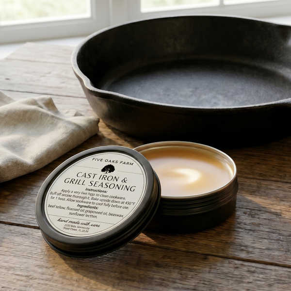 Cast Iron & Grill Seasoning