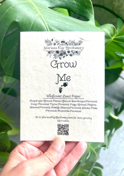 Plantable Seed Cards | Wildflower Seeds