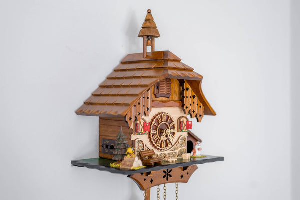 Inga Steeple Design Cuckoo Wall Clock