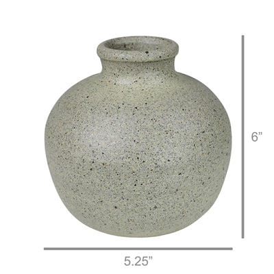 Tarpon Squash Vase, Ceramic