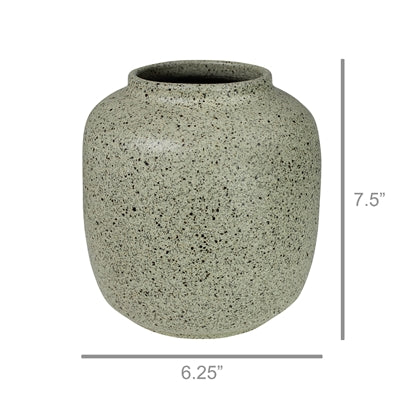 Tarpon Drum Vase, Ceramic