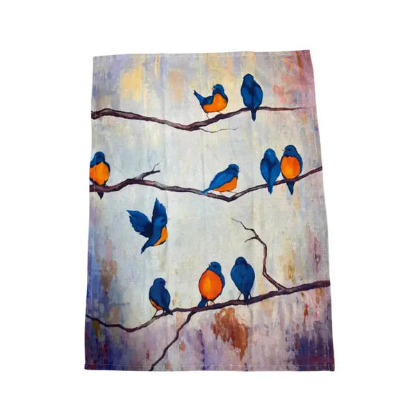 Night & Bright Birdwatcher Kitchen Towels – Bundle of 2