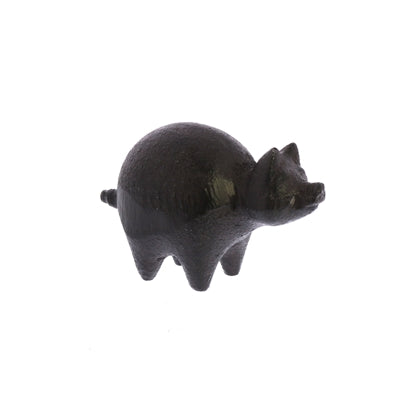 Botero Cast Iron Critter Pig Brown