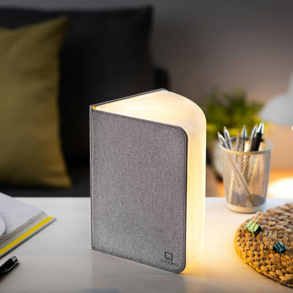 Linen Fabric Smart Book Light