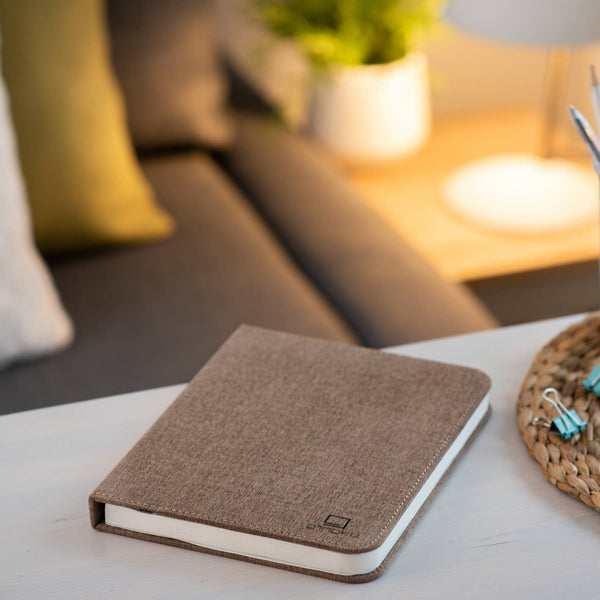 Linen Fabric Smart Book Light
