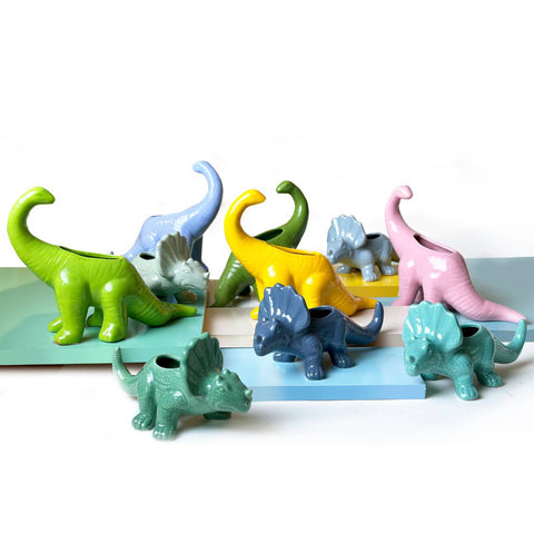 Dinosaur Succulent Planters | Assorted Colors