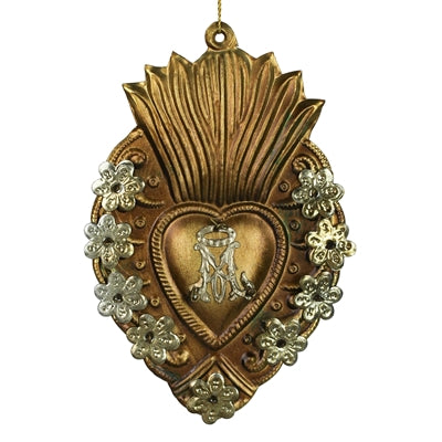 Adorned Sacred Heart Milagro