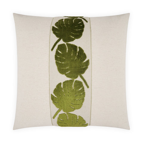 Palm Leaf - Kiwi Pillow