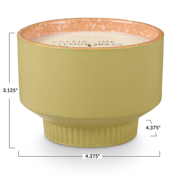 Lime & Lemongrass Verde Ceramic Candle