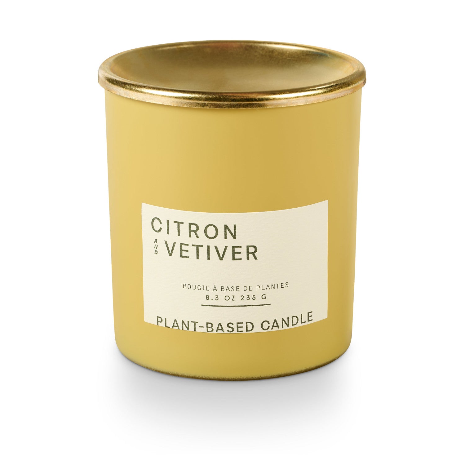 Citron & Vetiver Verde Lidded Jar Candle