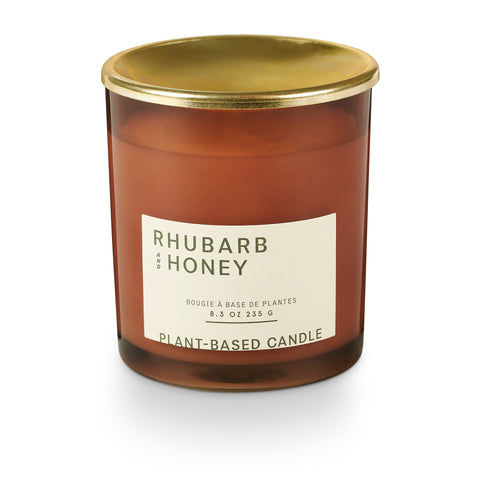 Rhubarb & Honey Verde Lidded Jar Candle