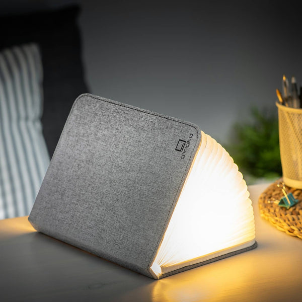 Linen Fabric Smart Book Light
