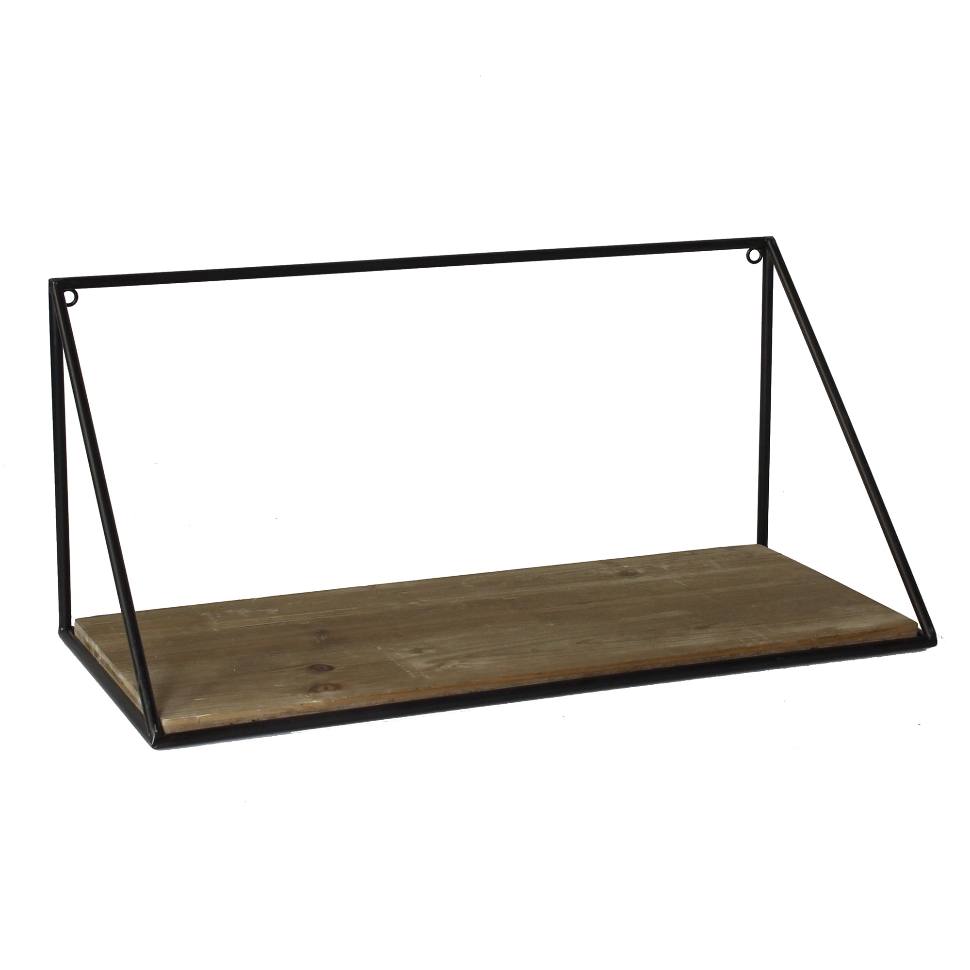 Hull Wood & Iron Shelf - Medium