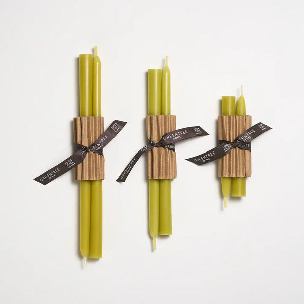 Every Day Handmade Beeswax Taper Candles