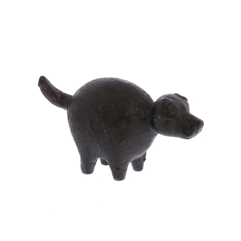 Botero Critter Dog, Cast Iron - Brown