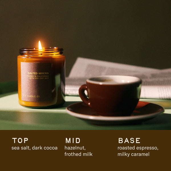Salted Mocha - 7.2 oz Standard Soy Candle
