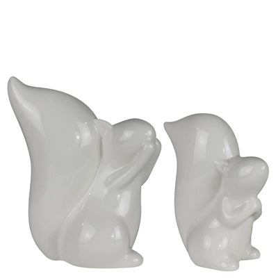 Squirrels, Ceramic  |  2 Sizes