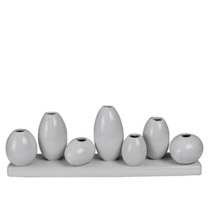 Bud Vase - 7 Ovals