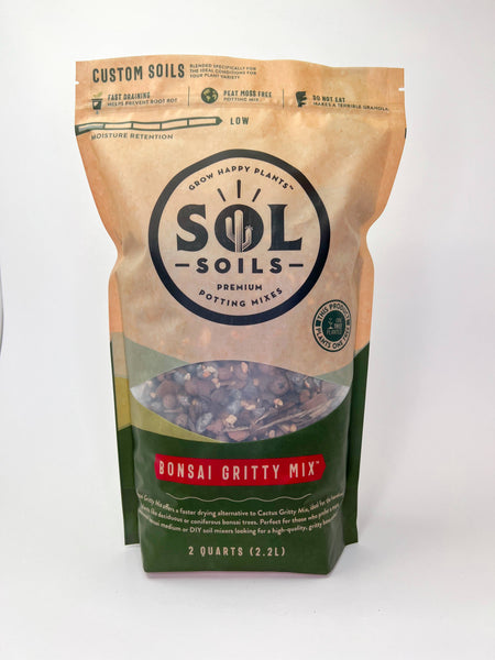 Bonsai Gritty Mix Soil | 2 Quarts