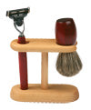 Wooden Shaving Kit Stand