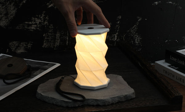 Mini Twist Hexagon Light