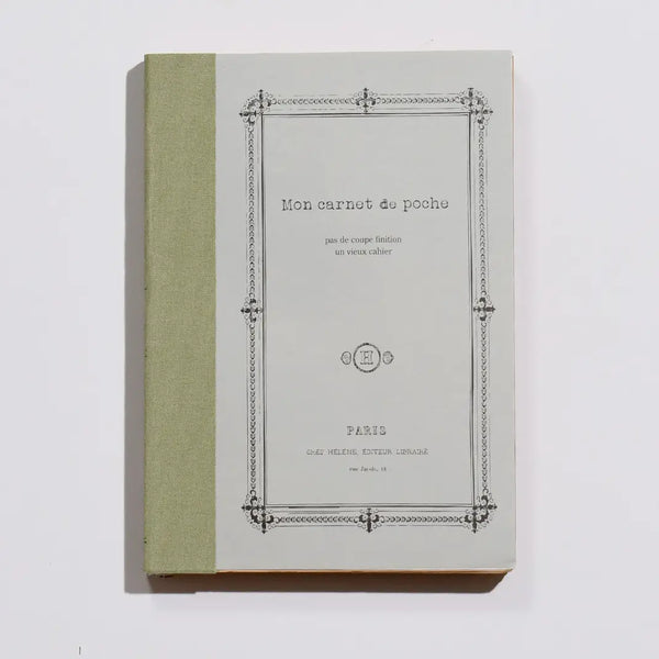 Antique Cover Notebook - B6 Size