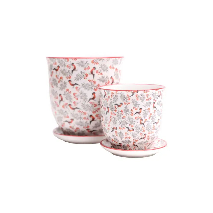 Liberate Indoor Pot - Red Birds