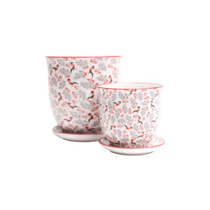 Liberate Indoor Pot - Red Birds