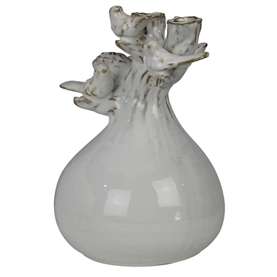 Vase with Branch and Bird