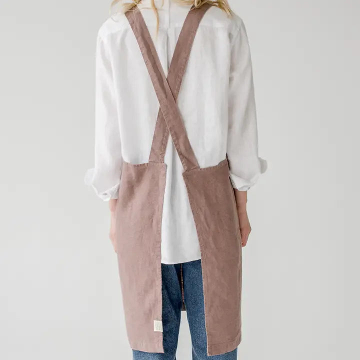 ご専用です❗️LAUREN INTERLOCK APRON TOP Linen Crossback Apron – Lichen or Knot Plant Company LLC